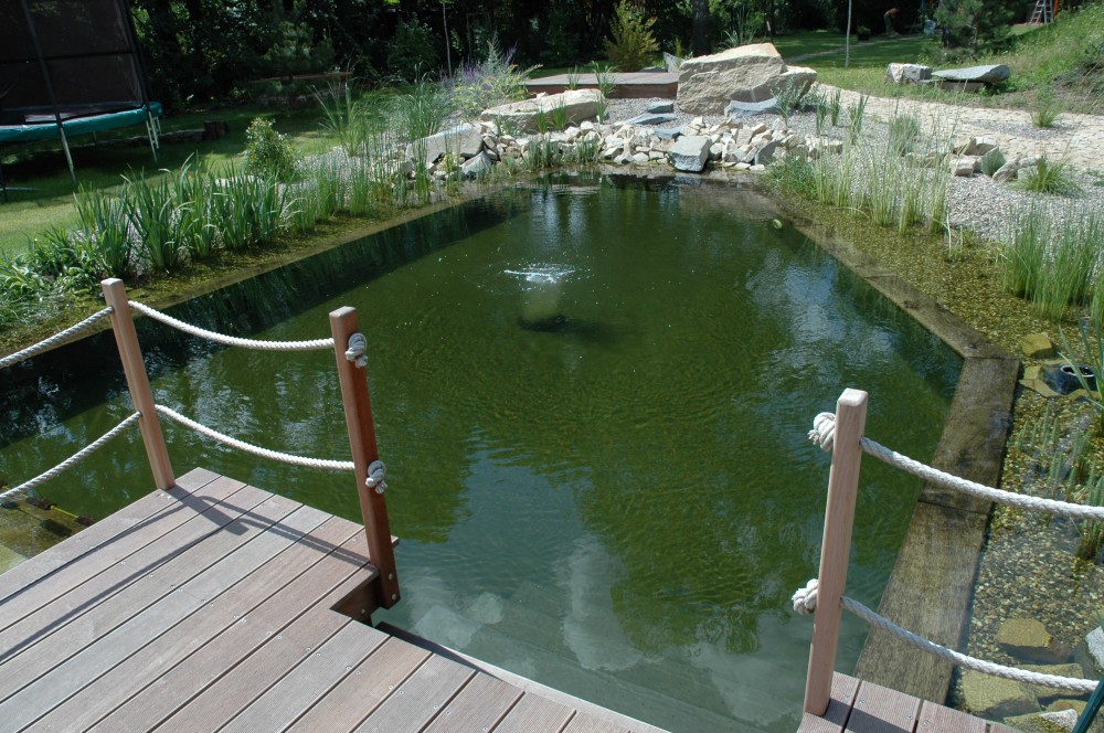 přírodní biobazén Praha Hlubočepy