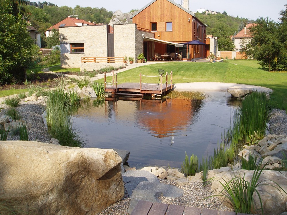 přírodní biobazén Praha Hlubočepy