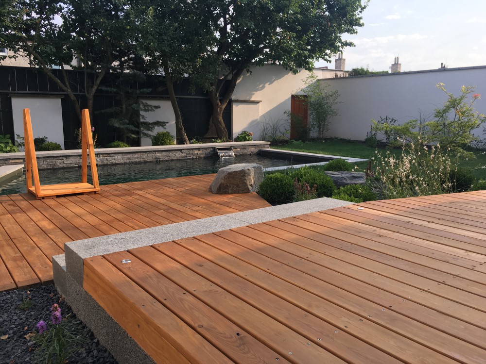 přírodní biobazén Praha Vinoř